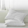 Bed Pillows King Size Goose Feathers And Down White Pillows with Soft Cotton Cover Bed Sleeping Pillows Silk Pillowcase Leopard