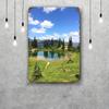 Lassen National Park Retro Vintage Tin Sign Poster Decorative Plaque Metal Plate Wall Decor