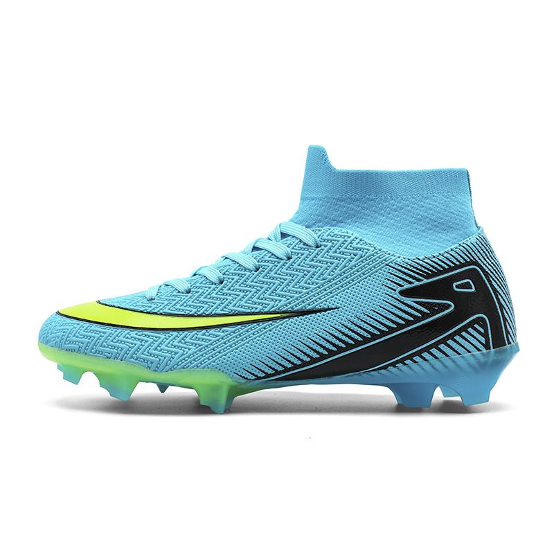 

Новые мужские футбольные бутсы для зала, футбольные бутсы для матчей, с длинными шипами, кроссовки, дышащие, сверхлегкие, для тренировок, дропшиппинг 36