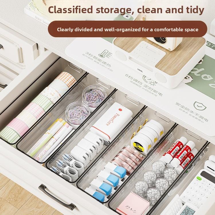 Desktop Organiser for Long Narrow Rectangular Small Items