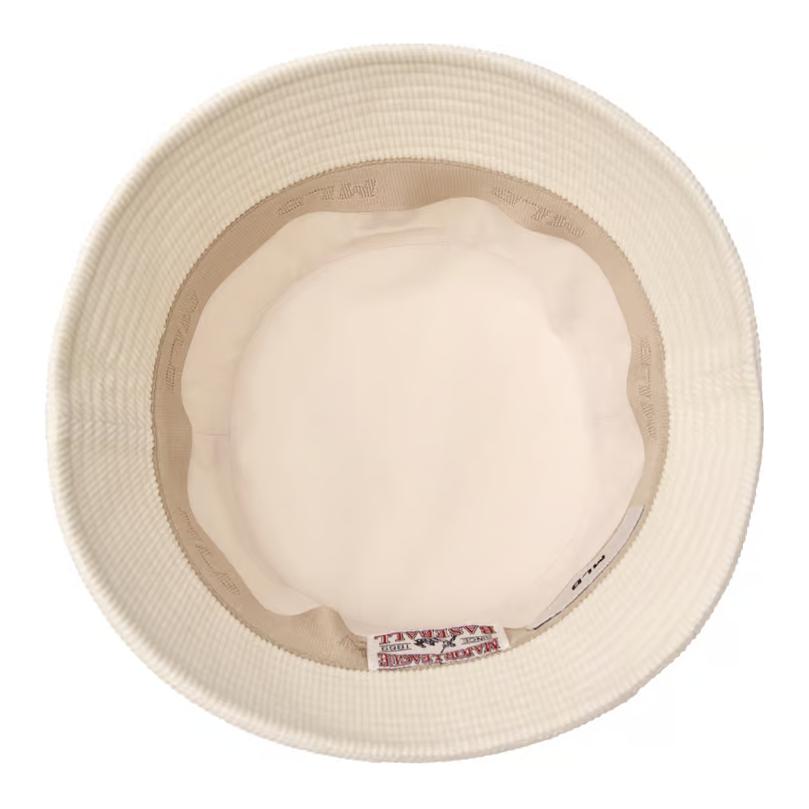 MLB Cotton, Polyester, Corduroy Bucket Hats Unisex Beige Fashion 3AHTB0646-43CRD