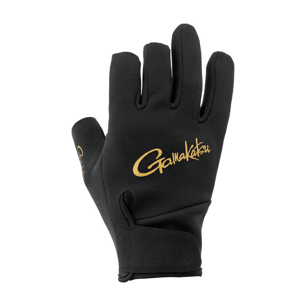 Gamakatsu Titanium Gloves GM7301 Black M (Gamakatsu)