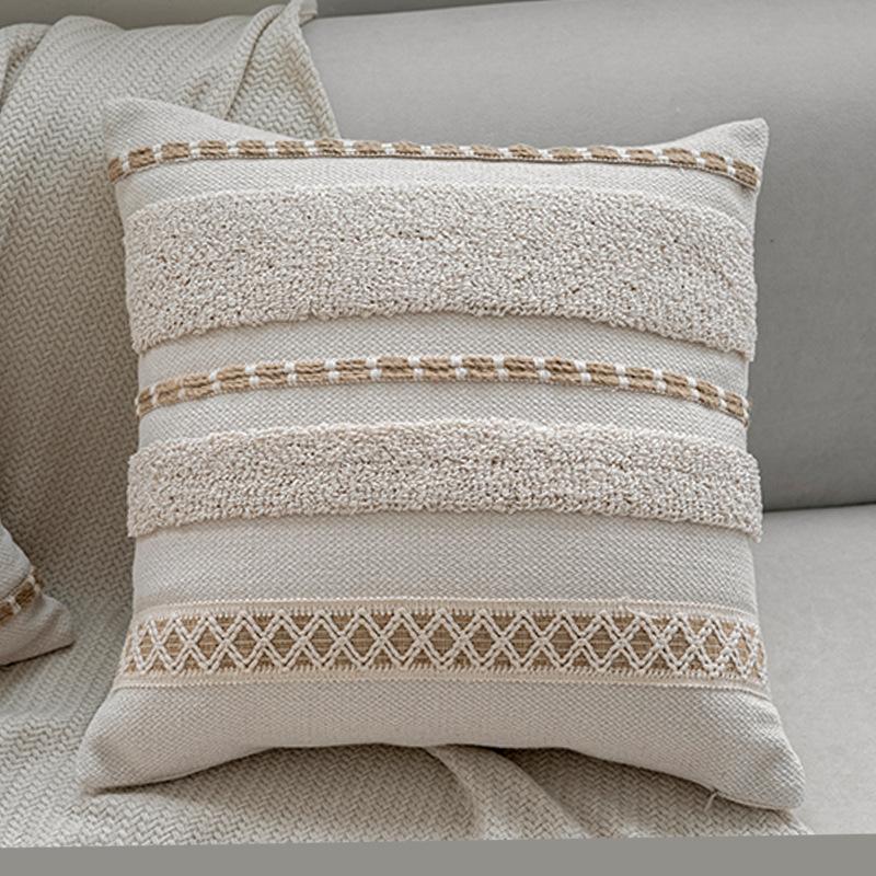 Nordisch Ins Indisch Böhmisch Marokkanischer Stil Off-white Kissenbezug Kissen Neu Bettkissen