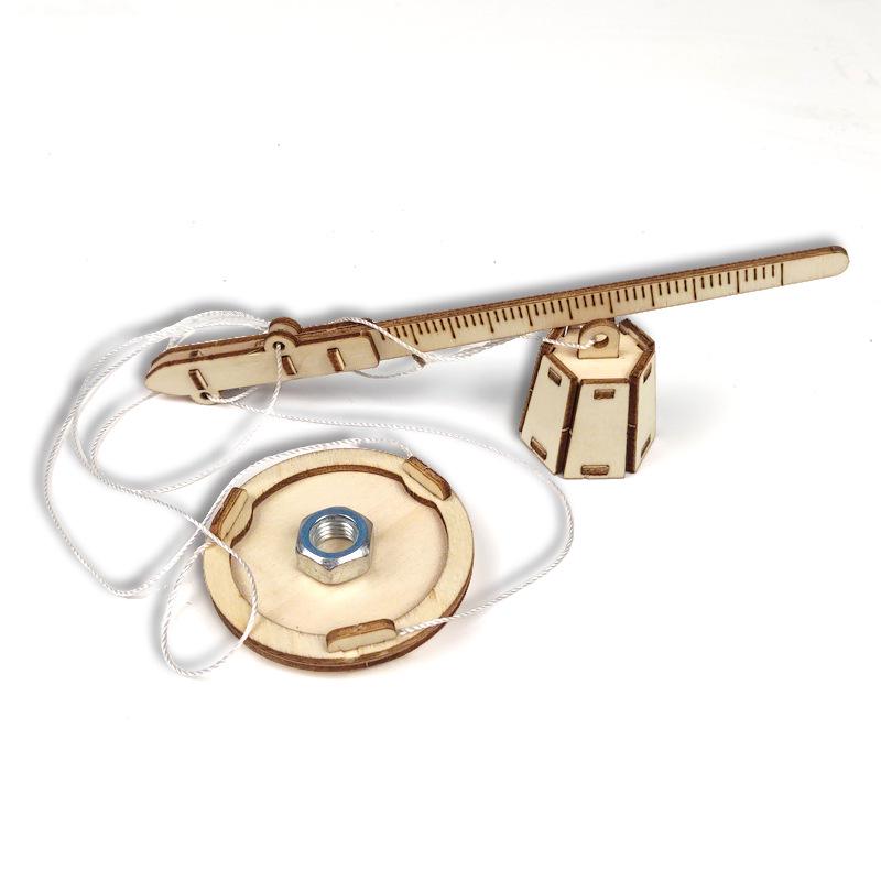 

Handmade Steelyard Science Experiment Kit for Elementary Education Steelyard (1 set)