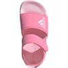 Adidas Adilette Comfortable Versatile Non-Slip Shock Absorbing Low-Top Sandals Kids Sandals Pink IH3634