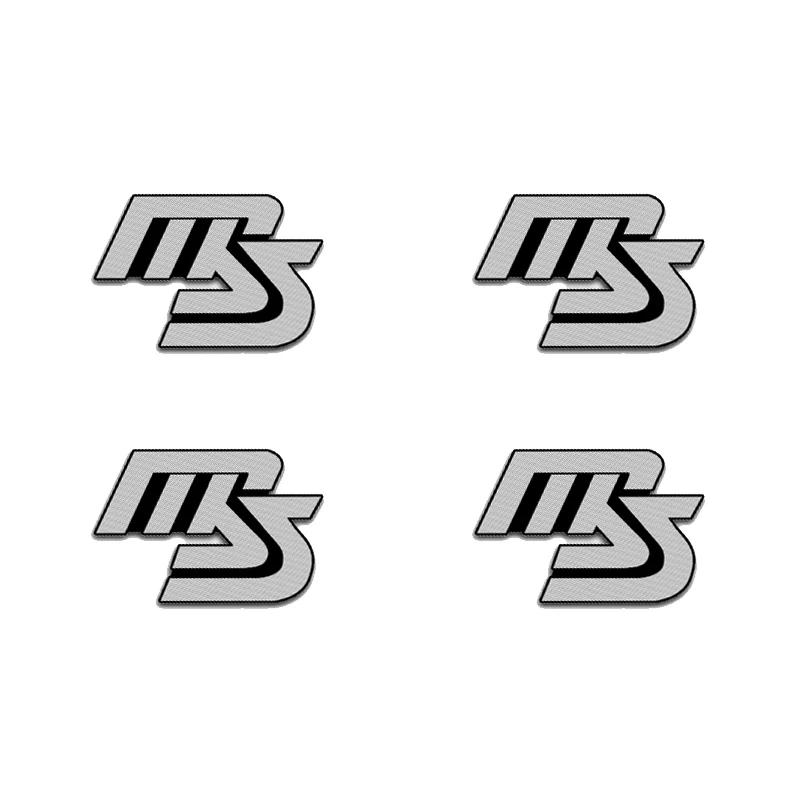 For Mazda Logo CX5 CX3 Protege Axela CX9 CX7 CX6 RX7 MX5 CX9 Atenza 4pcs Alloy Car Stereo Emblem Sticker Badge Decal Decoration GF1