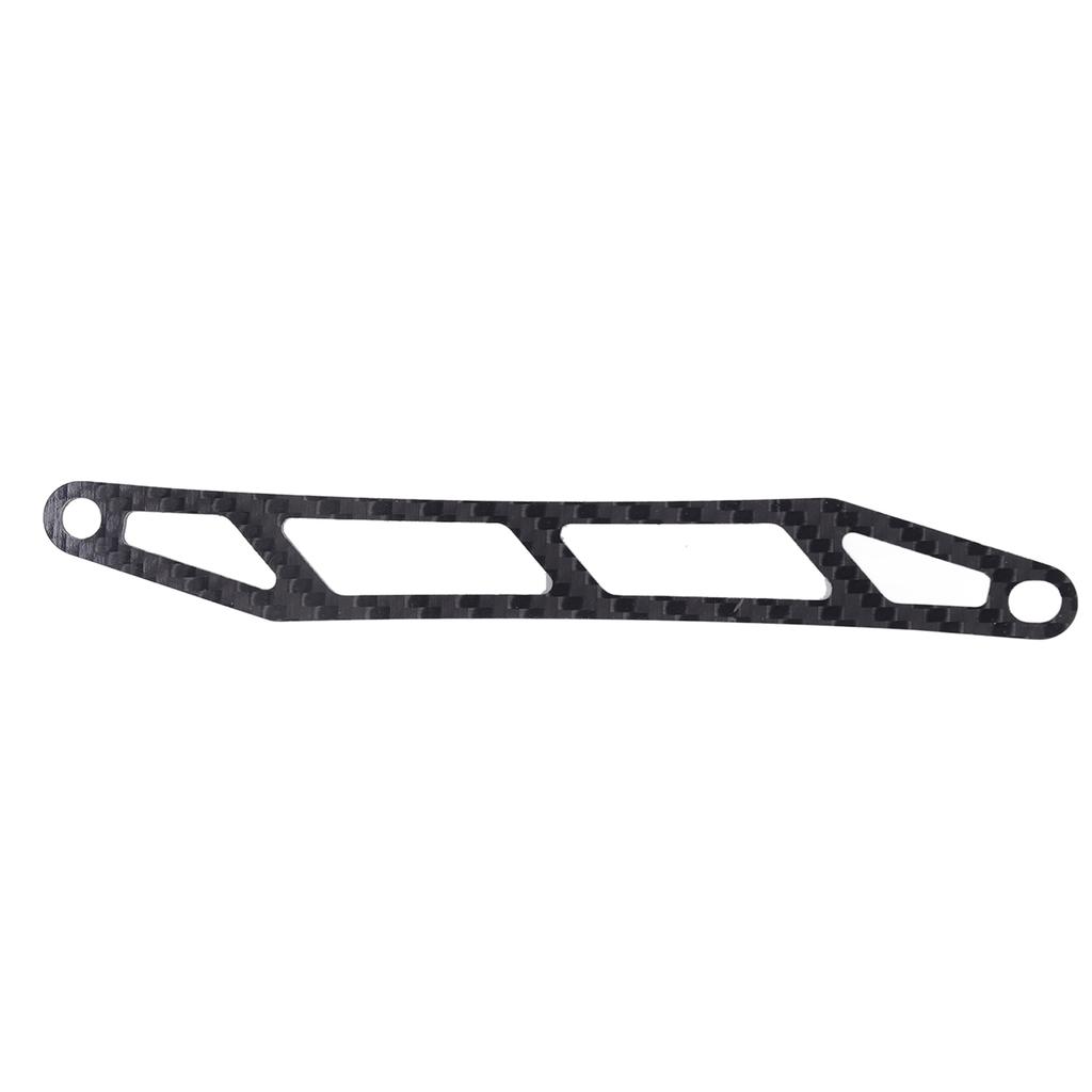 RC Battery Mount Plate Black Battery Bracket Carbon Fiber Easy Installation RC Car Parts for TAMIYA