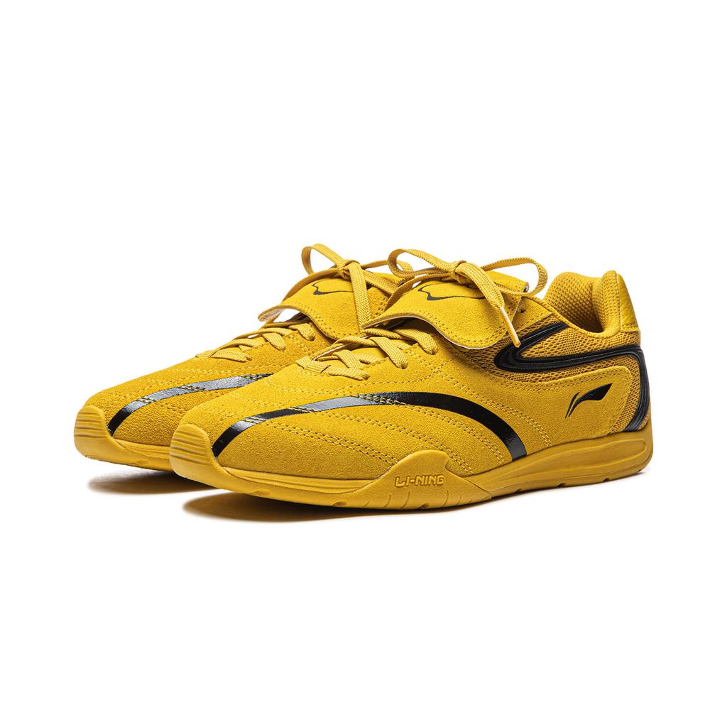 Li Ning Film Pulse Slip Resistant, Abrasion Resistant, Lightweight Low top Casual Shoes Women's Spectral Yellow AGLV136-9