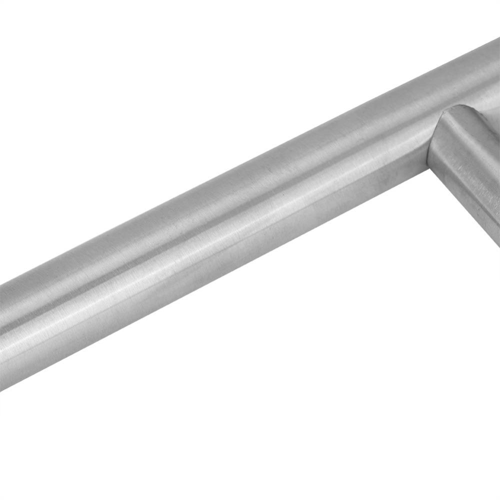 6pcs Easy Install Drawer Pulls Silver Bar Handles Durable Cabinet Handles Wardrobes