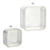 Jewelry Storage Box Floating Frames Box Display Holder 3D Floating Frames Box Clear Container for Rings Coin Gift