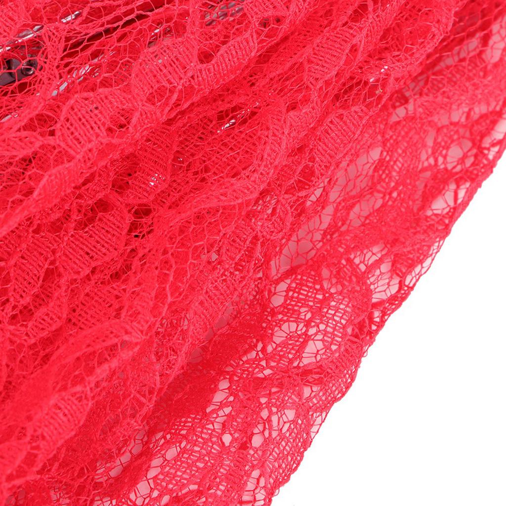 Lace Wedding Umbrella Embroidery Umbrella Bridal Party Decoration Photo Props AccessoryRed