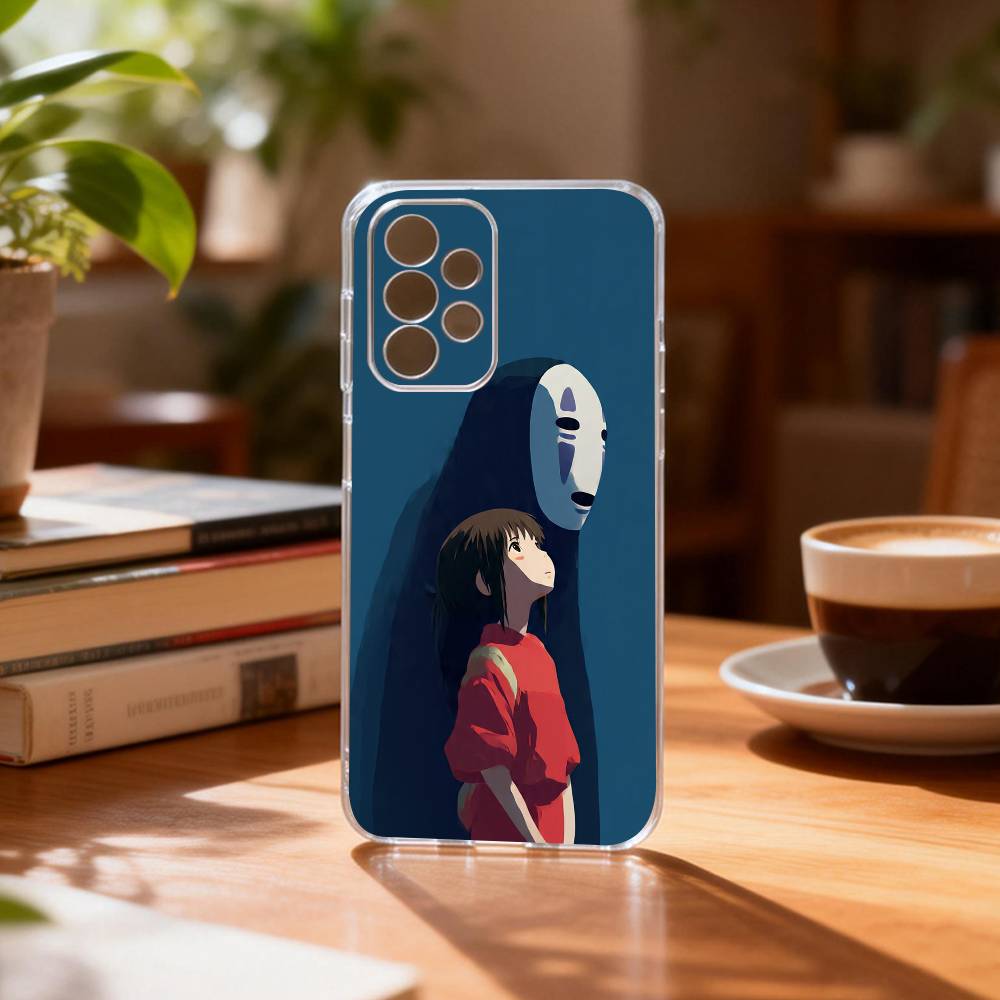 S-Spirited C-Chihiro O-Ogino A-Away-S Phone Case Transparent Silicone Soft For Samsung S25,S24,S21,S22,S23,S30,Ultra,S20,Plus,Fe