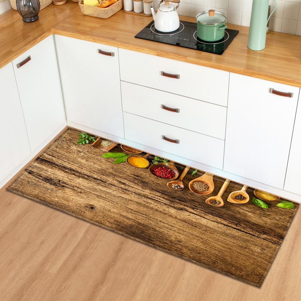 Home Bedroom Living Room Long Carpet Entrance Bathroom Non-slip Floor Mat Modern Kitchen Carpet