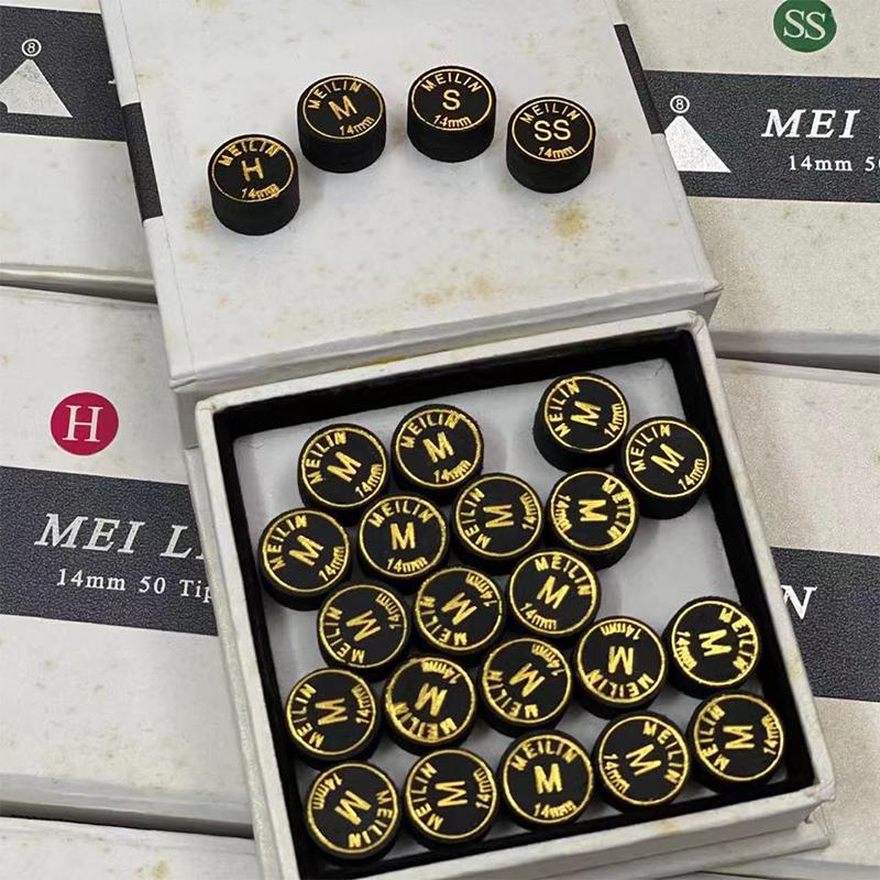 1pcs/Lot Billiard Cue Tips 11/12/14mm Japanese Cue Tip Quality Pool Billiard Pigskin Cue Tip 9 Layers Snooker Cue Tip