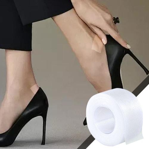 Invisible Heel Tape - 5m Foot Protection Tape Roll | Blister Tape | Foot Blister Prevention Bandages | Adhesive Blister Tape Wear-Resistant Heel Pads