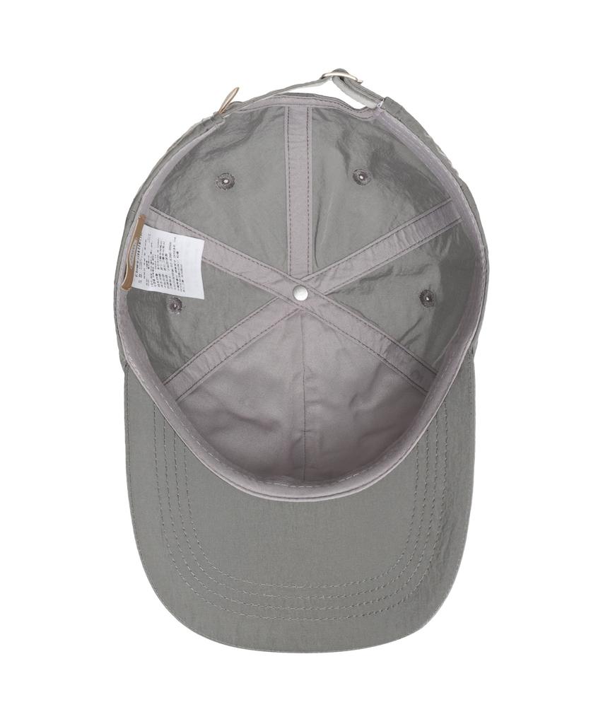 BBC EARTH Leather Logo Ball Cap Grey