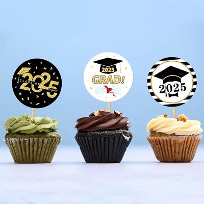 Graduation Stickers Class Of 2025 500Pcs Circular Adhesive Sealing Sticker Congrats Graduation Labels Grad Party Supply