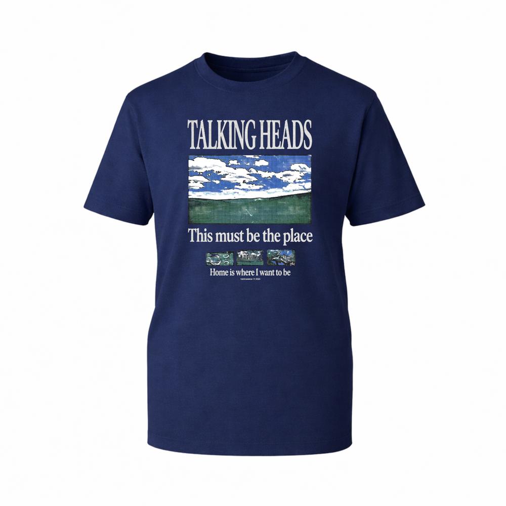 Retro 80s Graphic TShirt Talking Heads Lyrical Music Concert Band Unisex TTop S