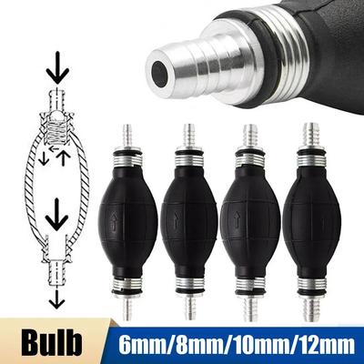 1PCS Fuel Pump Rubber Manual Liquid Oil Transfer Pump Petrol Diesel Hand Primer Bulb for Car Marine Outboard 6/8/10/12mm