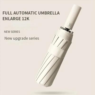 Ombrello Automatico 24K Resistente al Vento Forte Pioggia Donne Antivento Manico Uomini Business Esterno Viaggio Ombrello