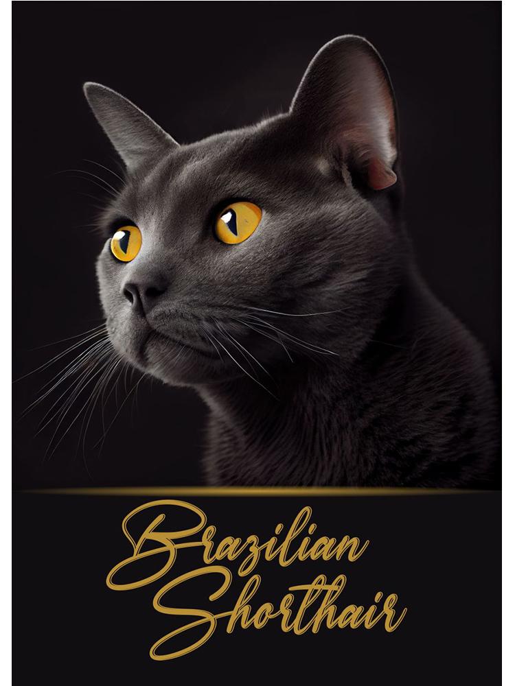 Cats Breeds Balinese Chausie Cheetoh Cat Portrait Poster Canvas Painting Abstract Animal Pet Wall Picture Living Room Home Decor