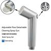 Adjustable Flow Rate Shattaf Hand Toilet Bidet Sprayer with High Quality