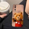 Naughty Cute Bear Phone Case For HUAWEI NOVA 3I 7I 8I 9 HONOR 400 20 90 X5C X6B X7 X7B X7D X8 X8B X9 X9B X9D X9A Cover Case Capa
