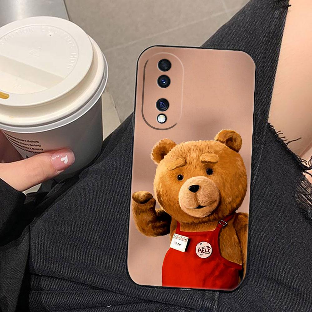 Naughty Cute Bear Phone Case For HUAWEI NOVA 3I 7I 8I 9 HONOR 400 20 90 X5C X6B X7 X7B X7D X8 X8B X9 X9B X9D X9A Cover Case Capa