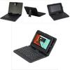 Universal 7-inch Tablet Pc Keyboard Flip Stand Case With Premium Pu Leather Protection