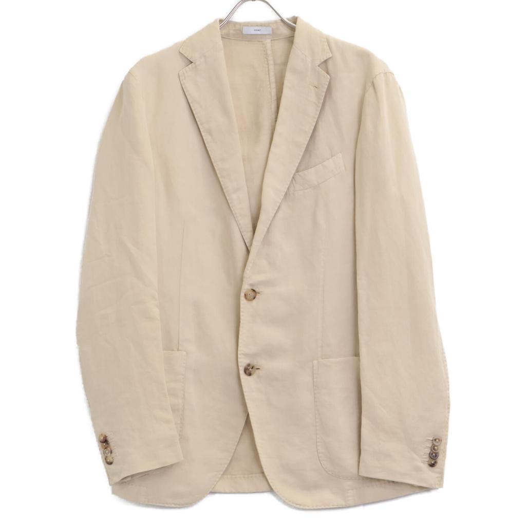 BOGLIOLI R1302G Cotton Linen 03 COAT Tailored Jacket Jacket 48 beigeUsed