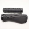 1 Paire Poignées de Guidon de Vélo Confort Antidérapantes Noires Enfant Universel Caoutchouc Plastique Poignée Housse de Poignée Accessoire Support Solide