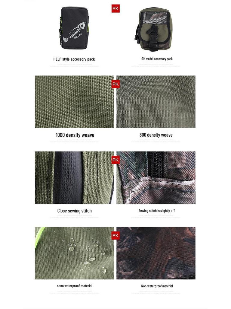 Love Lure Angeltasche mit Fächern für Rollen & Köder