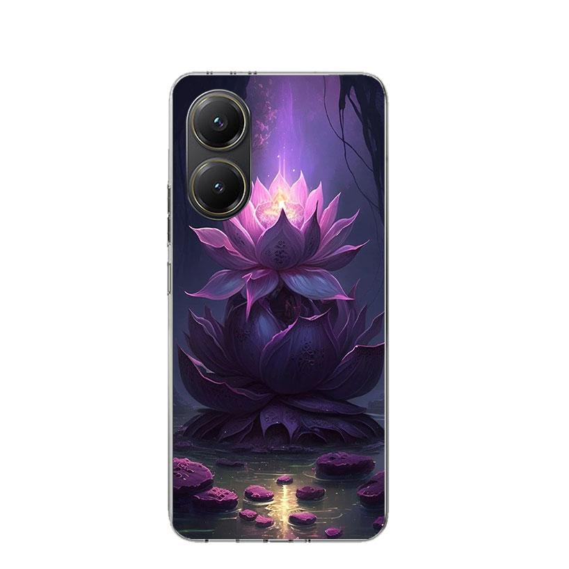 Buddhistischer Feuerlotus Handyhülle Für Xiaomi Poco X3 X5 X6 X7 X4 Nfc F7 Ultra F6 F5 Pro F4 Gt F3 M6 M5S M4 M3 Kunst Hülle Coque Poco