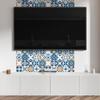 Self-adhesive Decoration with Graphics for Office or Study 120x60 cm Mosaic Patterns in Arrangement