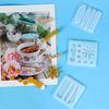 Barrettes Silicone Mold Geometric Hair Clips DIY Moules Silicone Epoxy Resin Mold for Handmade  Hairpin Crafts Jewelry Making