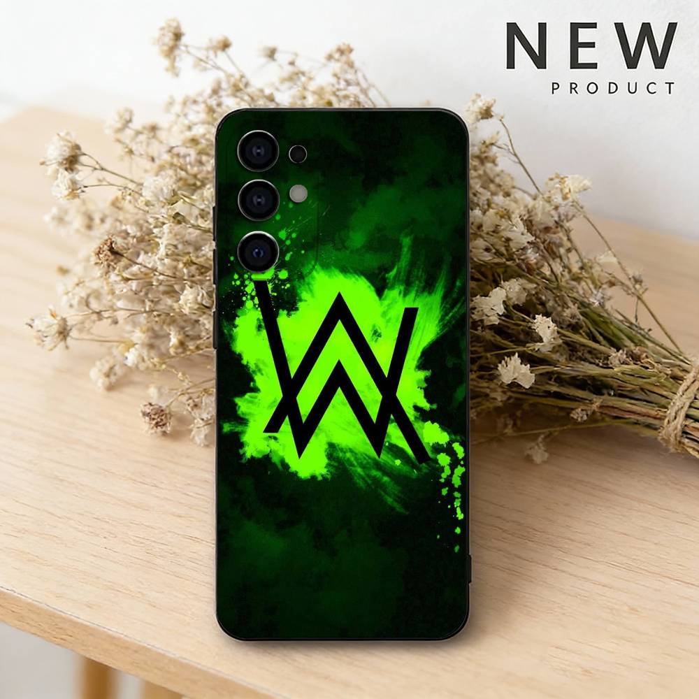 

DJ Alan W-Walker phone Case For Samsung S26,25,24,21,22,23,30,20,Ultra,Plus,Fe,Lite Black Soft Cover Samsung S23ULTRA5G