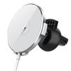 15W Car Air Vent Phone Stand Wireless Quick Charger 360 Degrees Rotating Magnet