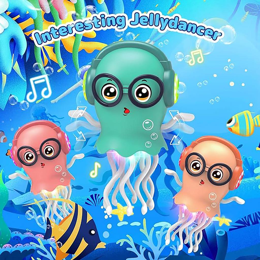 Magical Dancing Octopus Jellyfish Electric Automatic Obstacle Avoidance Octopus Decompression Children'S Toy