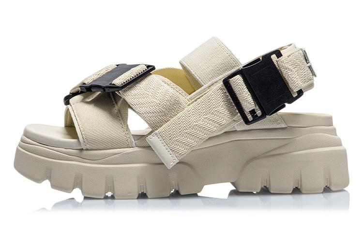 Женские пляжные сандалии Li Ning Cassava Apricot AGUR014-2 35