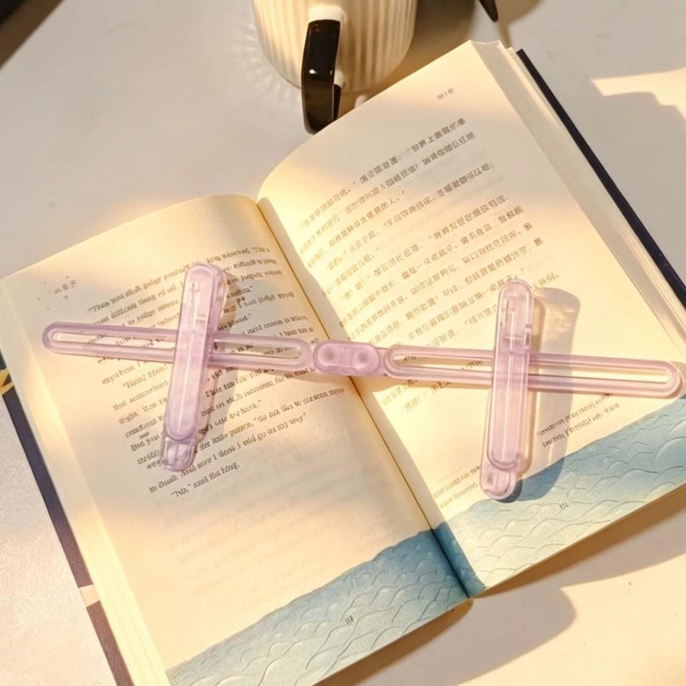 Multi-functional Reading Book Clip Slidable Folding Book Clip Convenient Books Fixed Clip Student