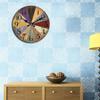 Vintage Large Abstract Design Clock Silent Cafe Kitchen Wall Clocks Watches Home Decor Art Shabby Chic Wall Clocks Klok D6Q7W5