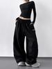 2025 Autumn Women's Hip Hop High Street Cargo Sweatpants