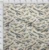 oneOone Cotton Flex Dark Dusty Blue Fabric Bird Diy Clothing Quilting Fabric Print Fabric By Yard 40 Inch