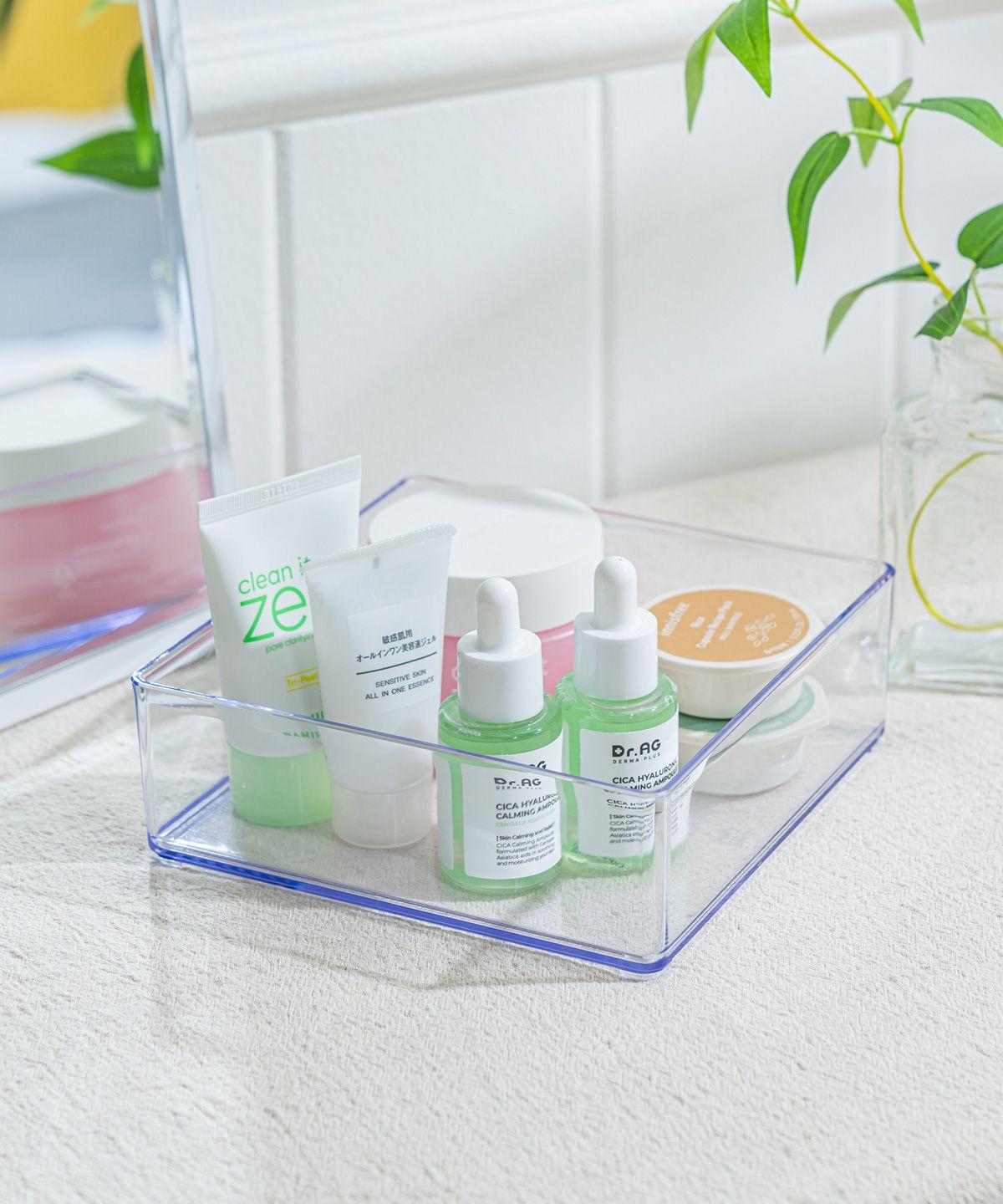 Crystal Cosmetic Organizer No. 7 4-Piece Set