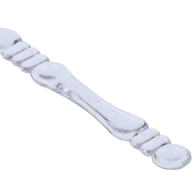 80Pcs Mini Transparent Disposable Forks For Party Plastic Food Cake Fruit Fork