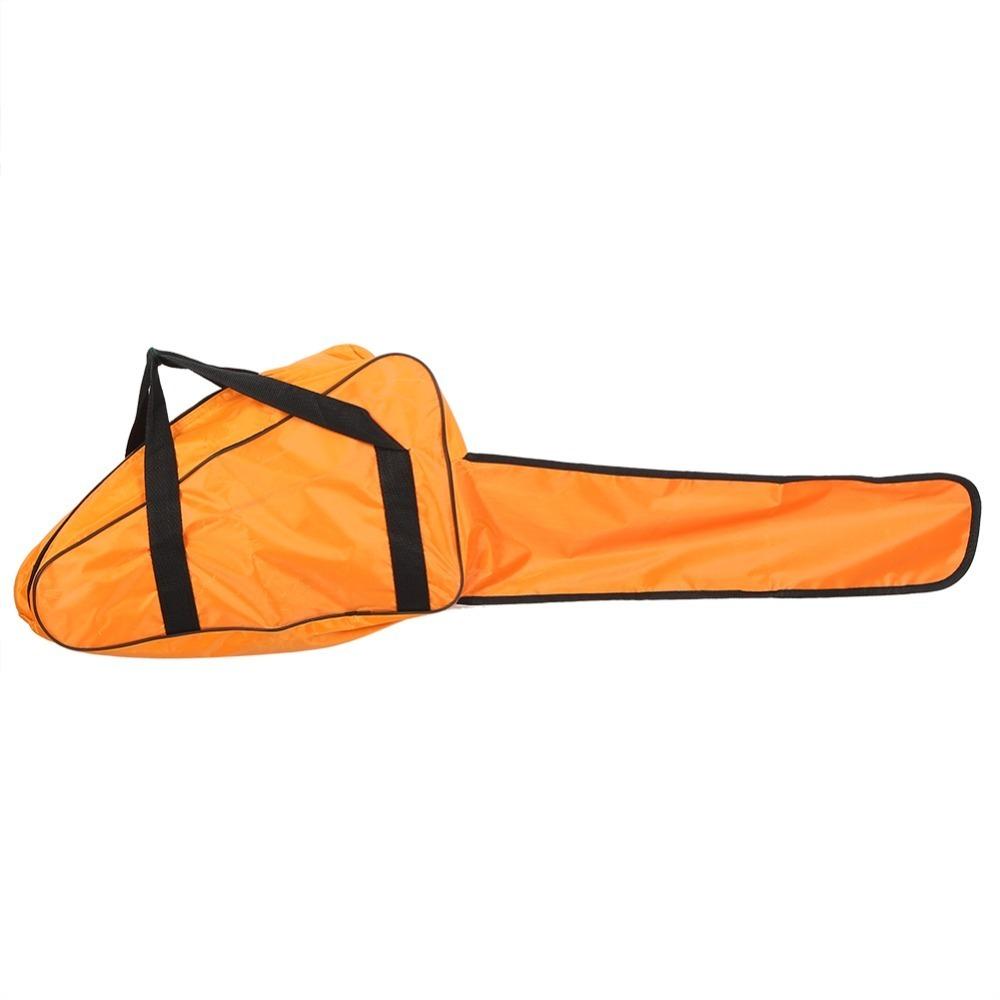 

Waterproof Oxford Fabric Chainsaw Carrying Bag Shoulder Strap Long Zipper Design Chainsaw Storage Bag Handle