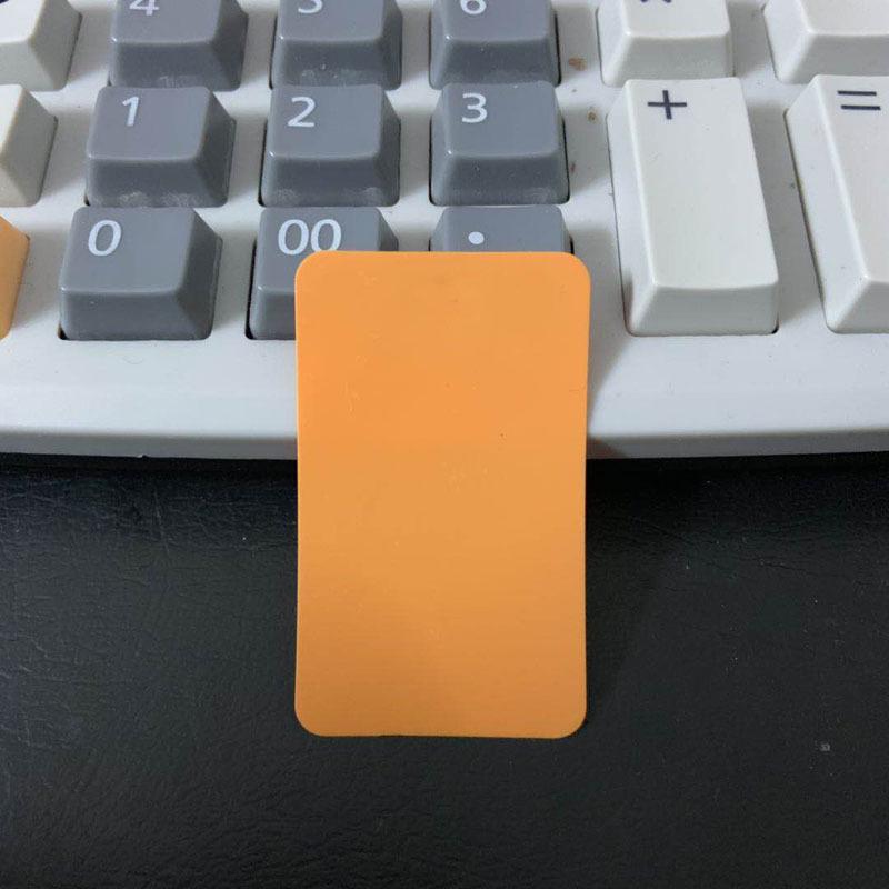 Waterproof Erasable Plastic Blank Card for Handwritten Messages and Identification