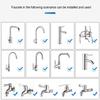 2/3 Modes Sink Faucet 360 Degree Rotation Filter Extension Tube Shower Water Saving Tap Universal Kitchen Gadgets  Accessories