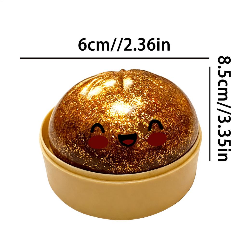 Cute Glitter Squeeze Dough Ball Soft Fidget Toys Stress Relief Balls for Kids Teens Adults Birthday Gifts squeeze toy