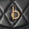 Burberry Gold Hardware Lambskin Wallet Women wallet Black 81072231